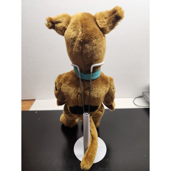 Scooby-Doo Plush 12" Vintage Brown Stuffed Cartoon Dog With Blue Collar & SD Tag - Picture 4 of 10